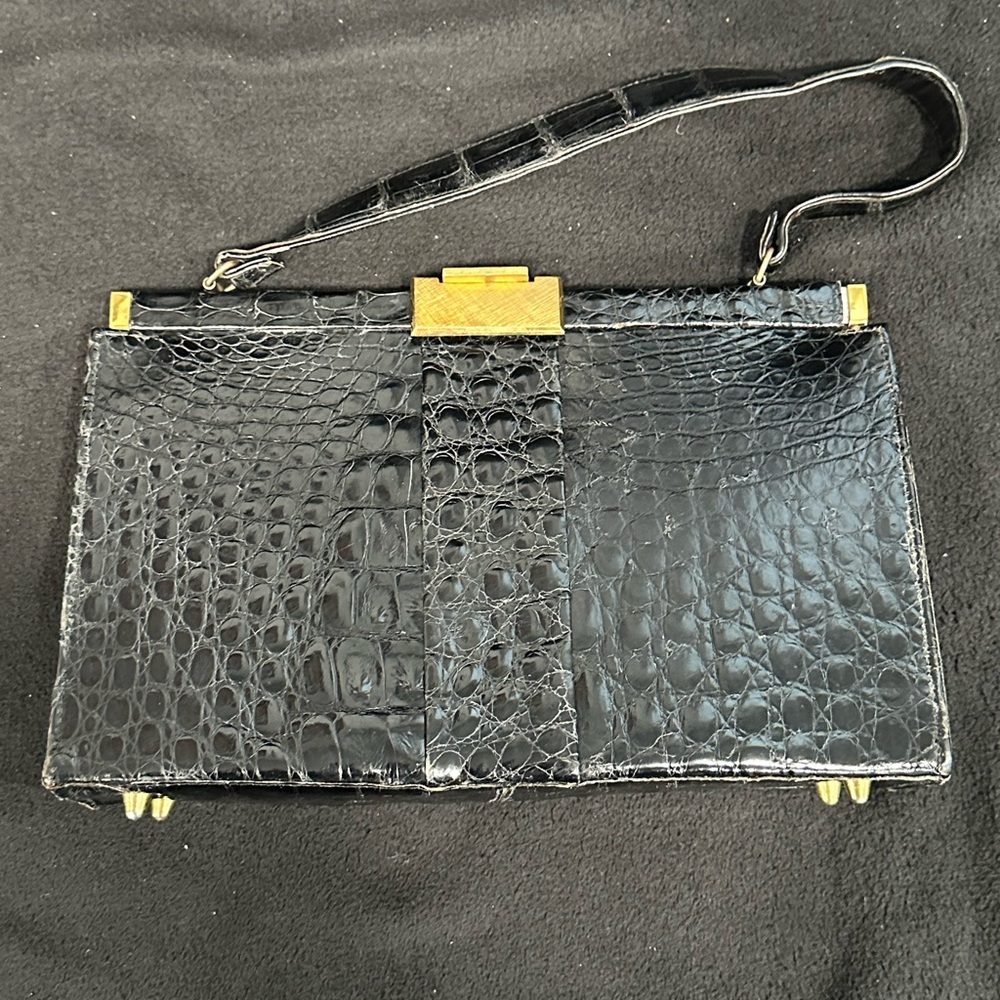 Vintage Vassar Alligator purse.